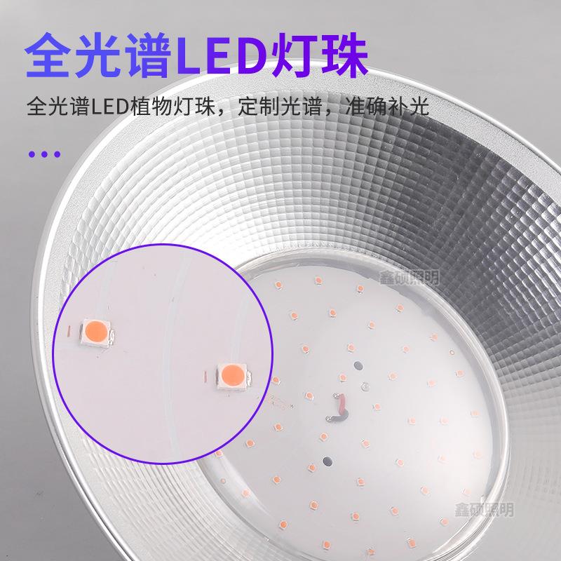 植物生灯全光谱光草莓多肉长补灯EHX绿植花卉大棚灯生长工矿多肉