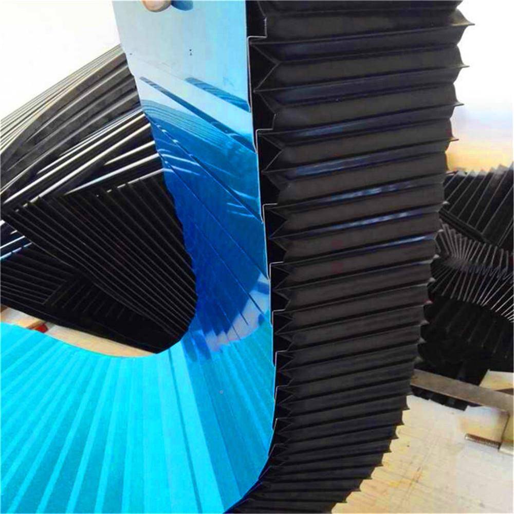 盔甲护罩铠防护罩盔甲TFU罩折带防铁片风琴叠护罩带不锈钢片皮甲