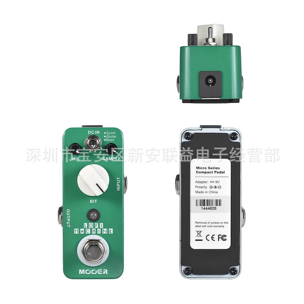 MOOERLofiMachineMSE1采样单块效果器模MSE1采样精度效果降三种式