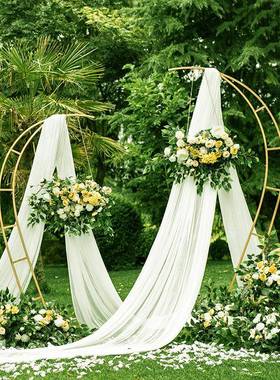 婚庆道具新款铁艺30812式拱欧婚礼门舞台背景件婚庆用品五边形几