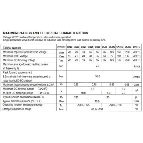 /A首芯SM肖特基SS24A/26/1110/15120/----SS24A/26IEV/110/120
