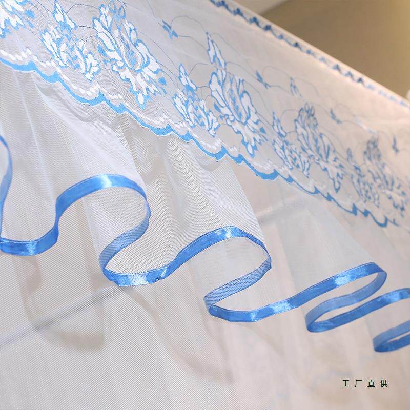 蚊帐TF5M6TST7加密用拉链回底1古.5米床家防摔儿童蒙包1.8m方顶方