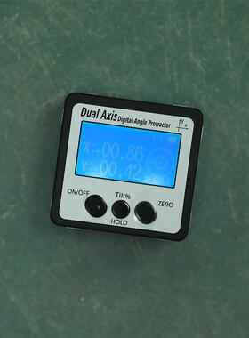 JVIER高精双轴数显A倾角盒QTJ电子角度尺带磁角度仪角度度规水平