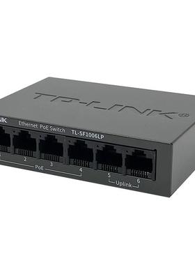 TVPL-IOXLNK百兆SF10066LP国标口POE供电48工业交换机监控专用分