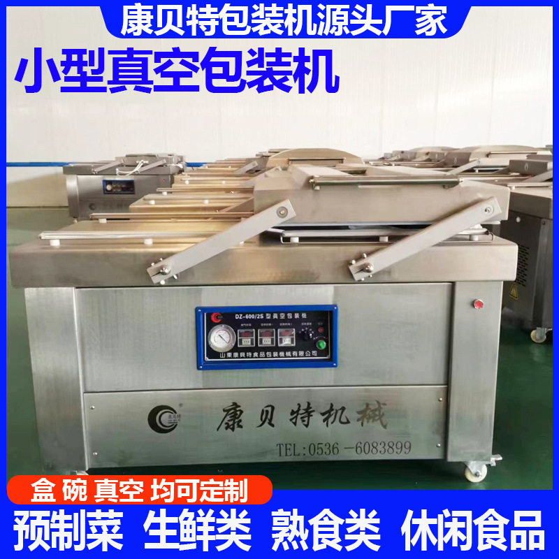 小型家用干湿两用双室真空封口机