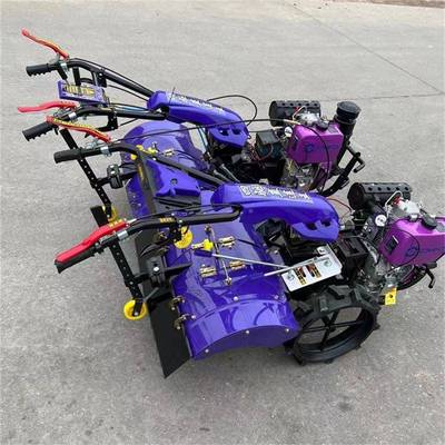 加强款柴油VSP微耕机山地林松土旋机耕直连沟式园四驱开机