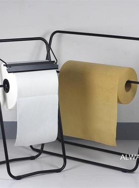 ODER工业无尘擦拭支YIZ架纸架巾卷纸大卷纸架子布镀锌R不锈钢置架