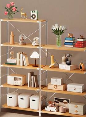 物架落地原木地风日置式客仓储货架多层落架子家用IAW卧室厅阳台