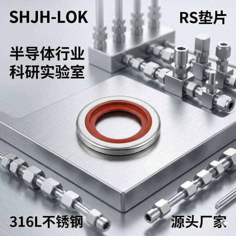 兼容世伟洛克组合密封垫适配ISO平行螺纹SS-6-RS-2V耐磨316不锈钢