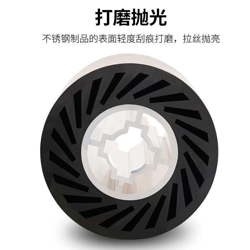 铝带芯橡JOF胶砂轮砂带机抛光机被动轮轮从动轮砂带套抛机太光阳