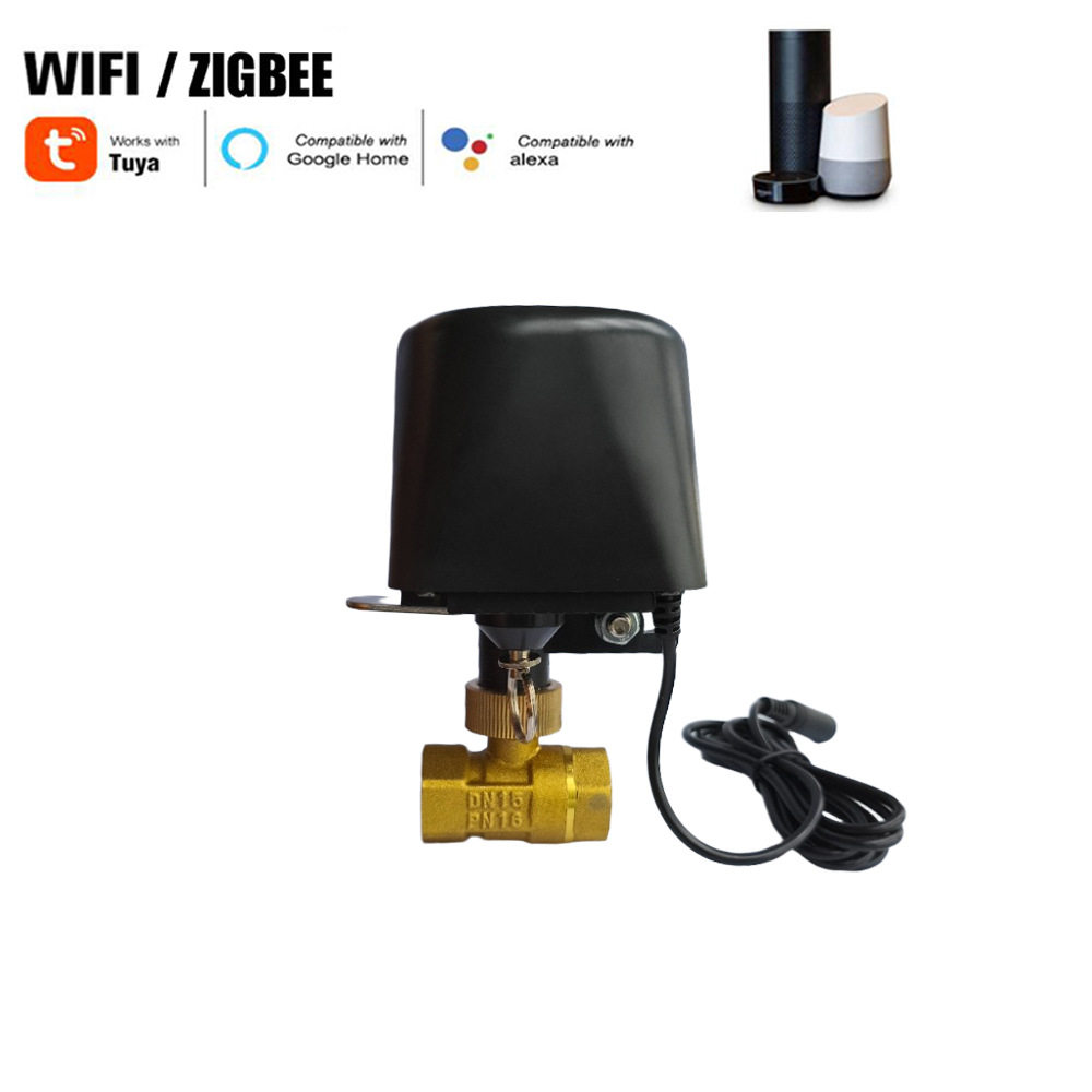 Tuyawifi蓝牙机械手带阀门一体WIFI蓝牙阀门控制器APP远程控制