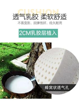 NATL&发榻沙床可折叠多功能小户型家榻用1.2米米单双人两用乳胶简