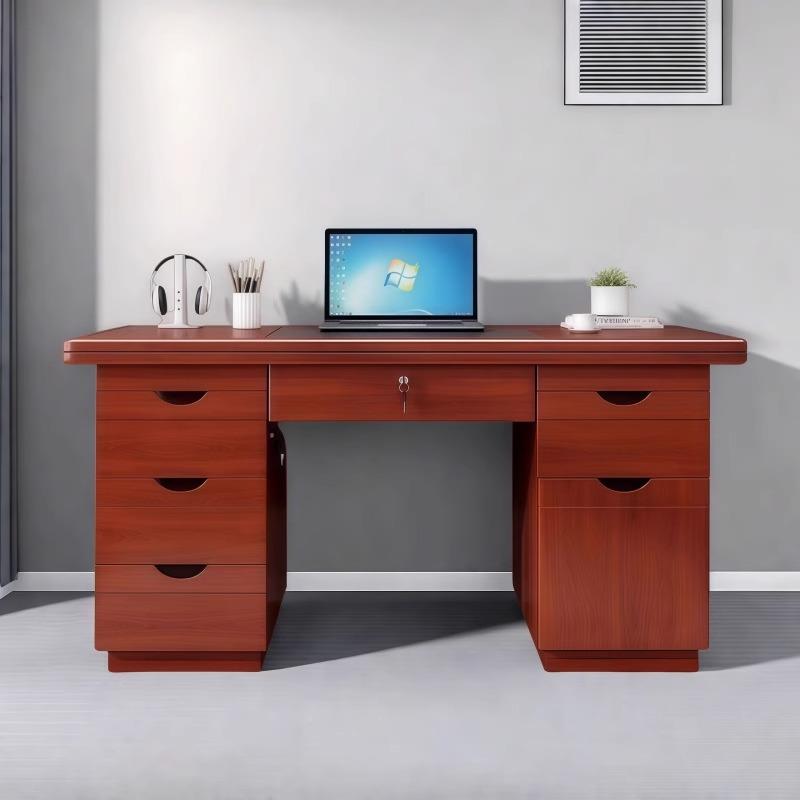 简约1.2米职员OYD-YQBG办公桌台式电桌1.班4米办脑桌油漆老板桌1.