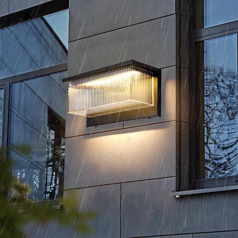 室外壁门灯防水别庭院园花露台墅超亮照明阳光房大灯户外阳台IYX