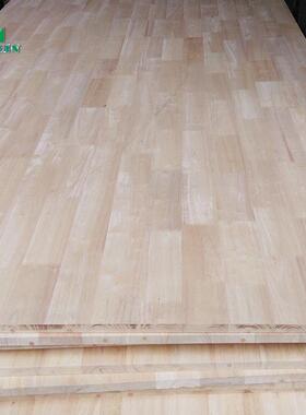 14-40mm厚度AB级橡胶木指接板柜体木板家具直拼板实木衣柜多层板