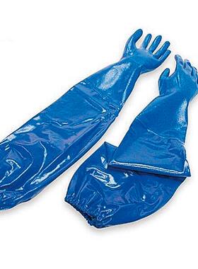 带袖套丁腈长型手套NK803ES-10/XLCC-4429