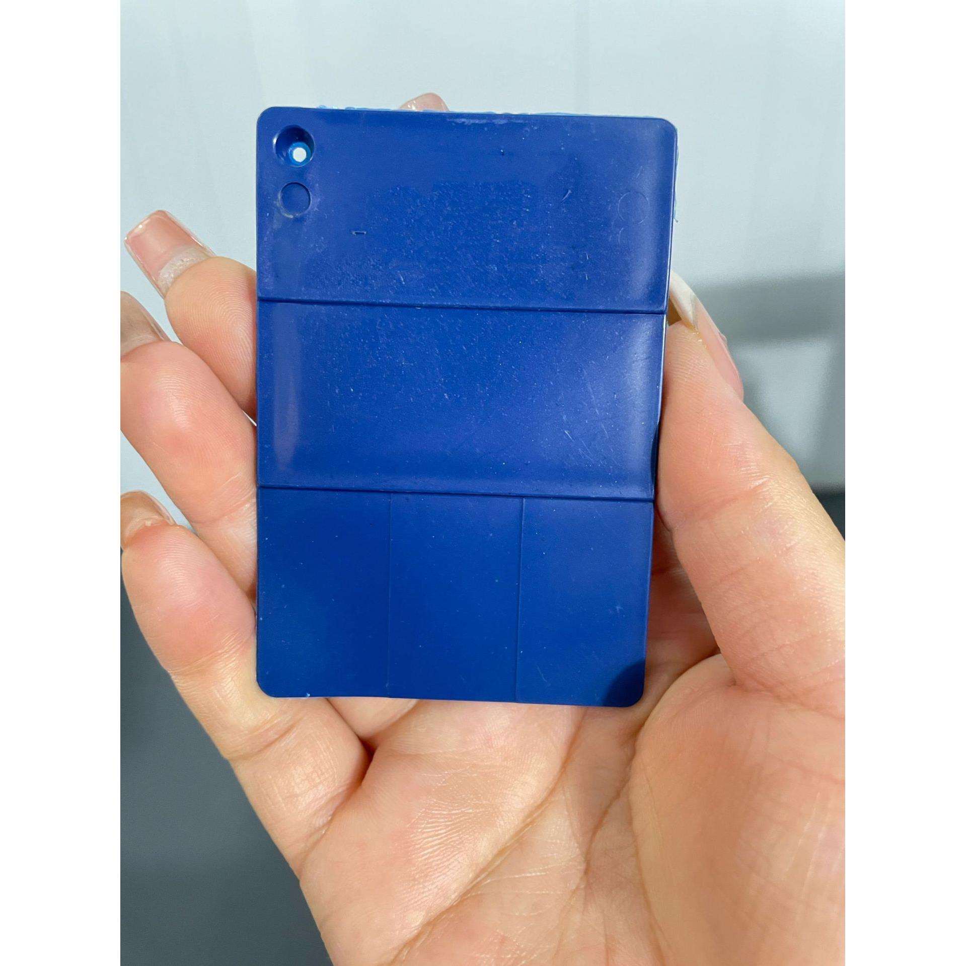 广东潮汕蓝色PP塑胶粒再生料蓝色PP抽粒料注塑PP蓝色回料挤出浮水