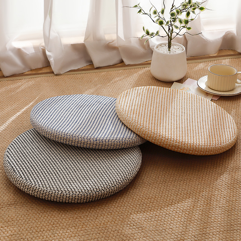 日式坐垫榻榻米垫飘窗垫凳子椅垫蒲团打坐禅修飘窗记忆棉垫软弹