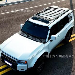 多功能爬梯行李架改装适用24款普拉多专用车顶平台新款霸道LC250