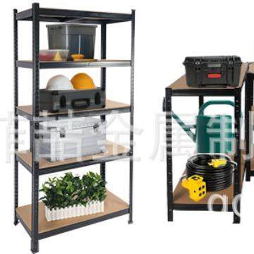 工厂直销无螺母镀锌金属置物架厨房家用落地储物架高度可调货架