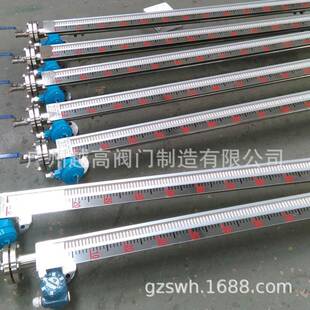 玻璃管液位计法兰螺纹式不锈钢水位计面板刻度有机玻璃管液位计