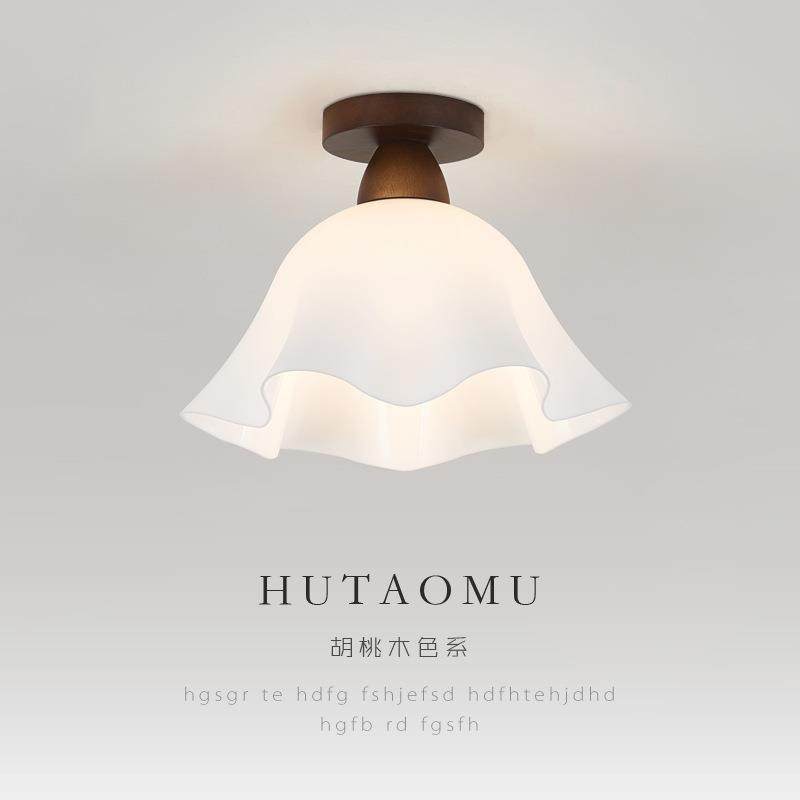 走廊过道灯吸顶灯日式复古入户玄关门厅灯具北欧简约实木阳台灯,节庆用品/礼品,新娘配件,淘宝优惠券,粉丝福利购,淘宝优惠卷