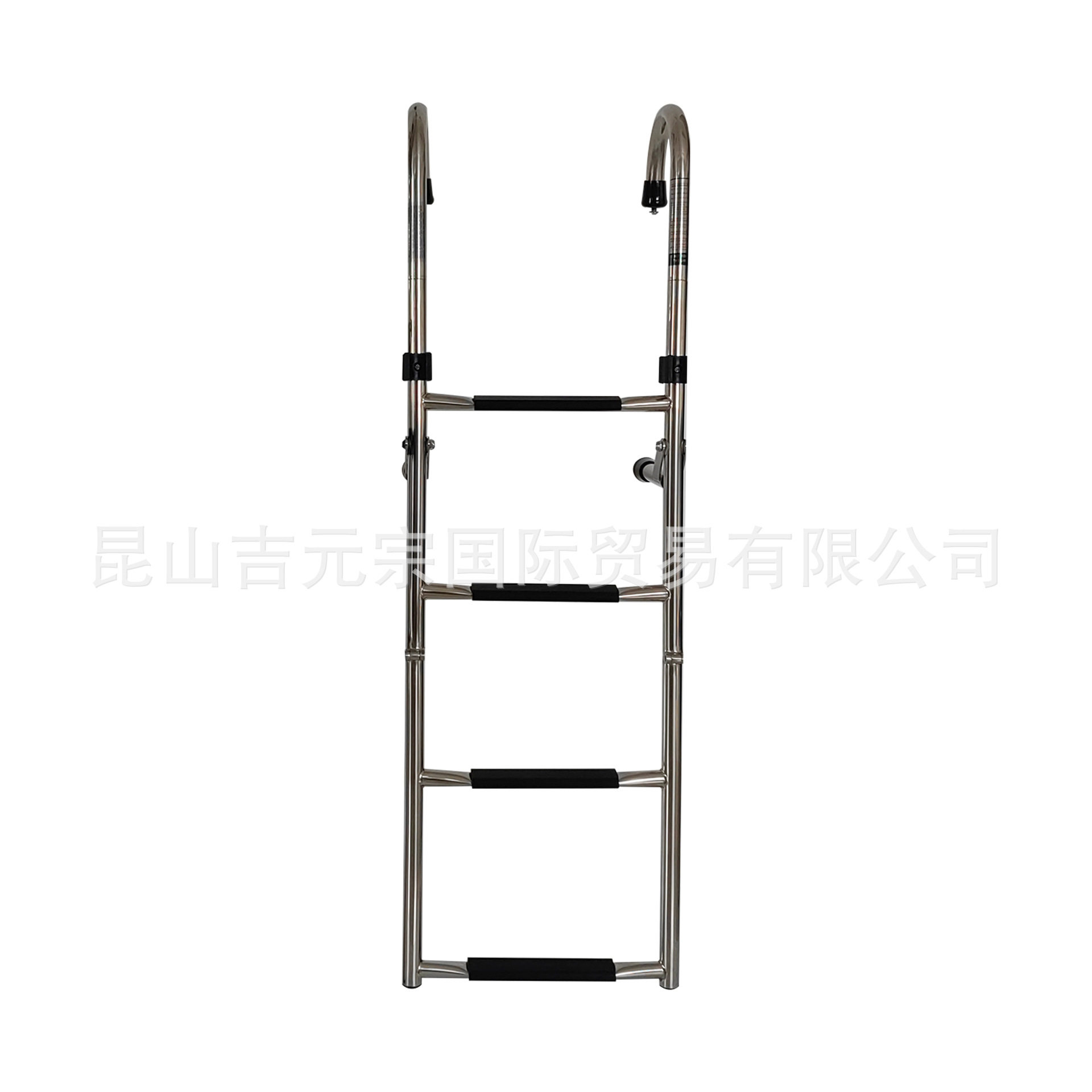 不锈钢304折叠转轴下水梯弯钩挂梯扶手梯登船梯船侧梯船尾梯船用