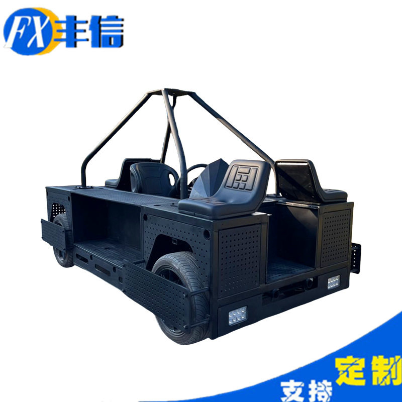 电动影视道具四轮车影视货架剧组车户外道具移动影视摄影一车多用