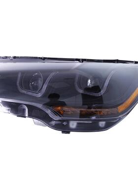 适用于适用于13-16款雪铁龙C4L大灯总成改装LED日行灯双光透镜氙