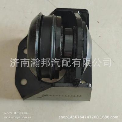陕汽德龙F3000发动机后支撑x3000前支撑x5000发动机支架胶垫