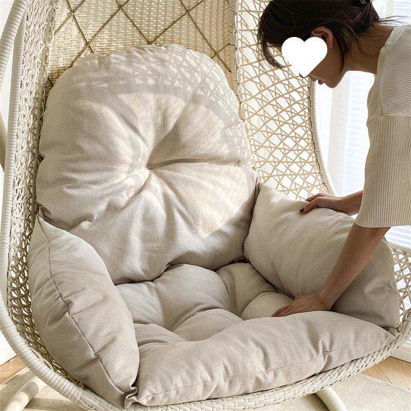 秋千椅垫靠垫吊吊椅吊篮加厚可拆洗鸟巢藤椅摇椅坐垫摇篮座垫包邮