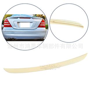 配件无损安装 适用于2001 2007奔驰C级W203尾翼改装
