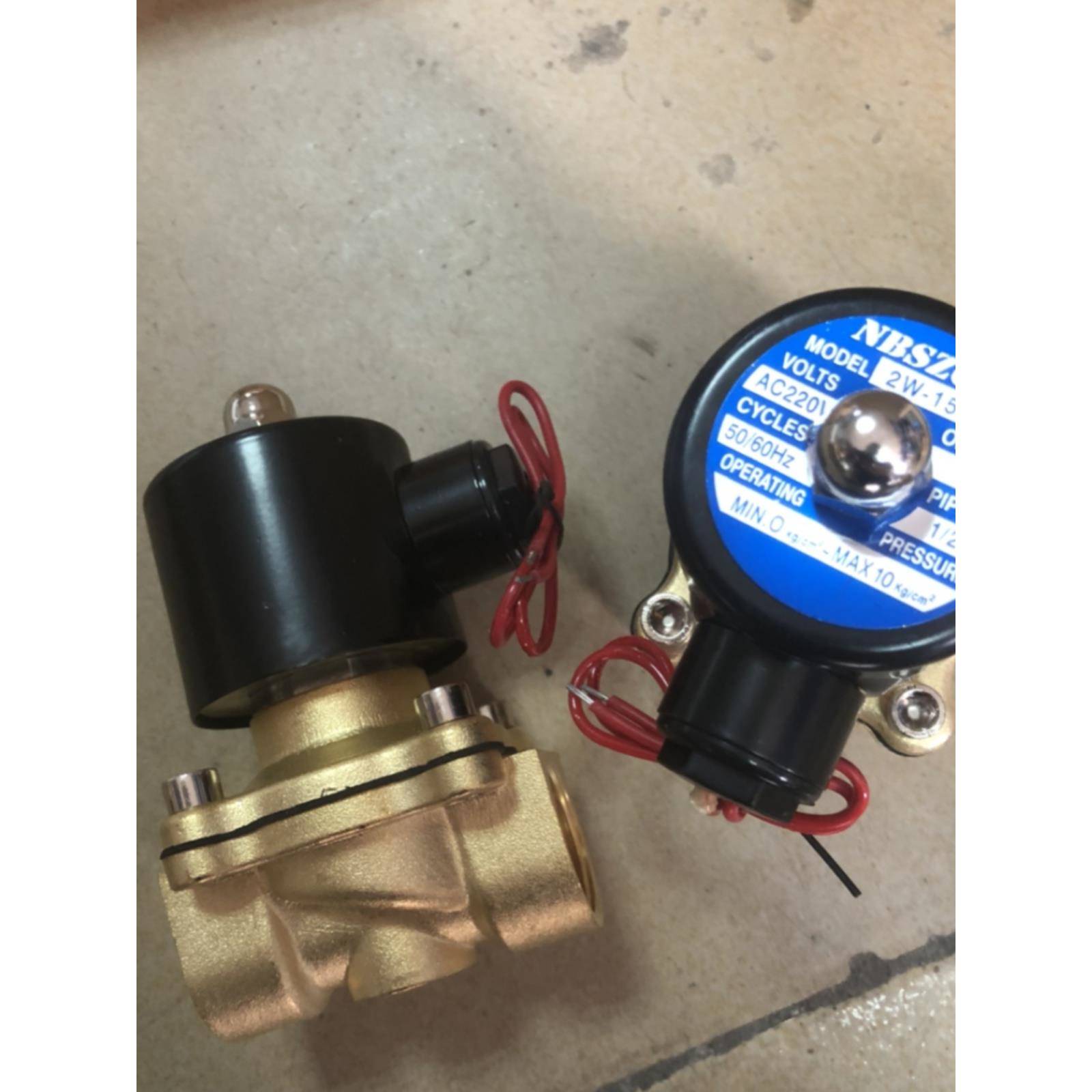 神洲NBSZC电磁阀 AC220V DC24V 2W-15 20 25 40 50防水节能线圈