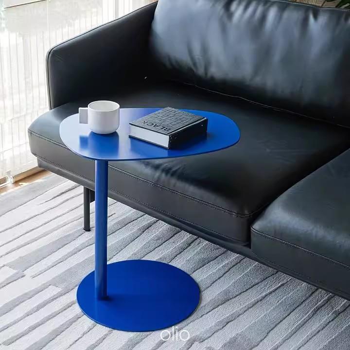 丹麦设计师沙发边几多巴胺茶几家用小户型迷你床头桌网红咖啡桌子