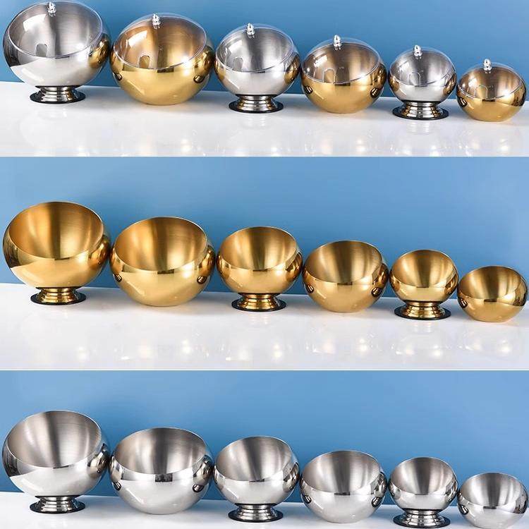 商用麻辣烫调料罐火锅店调味台碗蘸料容器小料缸不锈钢自助调料台