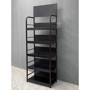 超市物品放置架多层饮料小货架外卖门口置物架汽车机油货架展示架