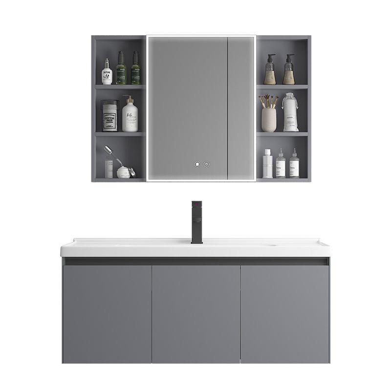 35cm40宽44浴室柜组合窄长款卫生间陶瓷一体洗脸盆洗手台防水防潮