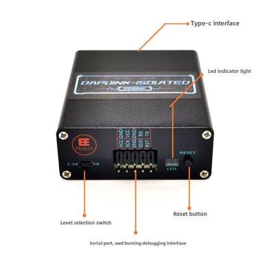 dplink高压隔离模型Cmsis-Dap与串行端口臂下载/提图器