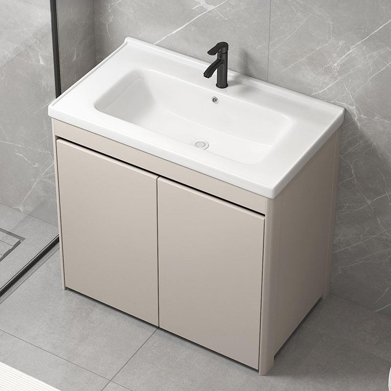 加厚铝蜂窝板浴室柜组合小户型卫生间洗漱台洗脸盆落地柜一体洗手