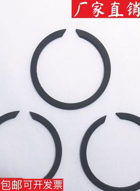 M2400卡簧C型无耳轴用挡圈无耳油缸卡簧扁钢丝卡簧轴承止动环孔用