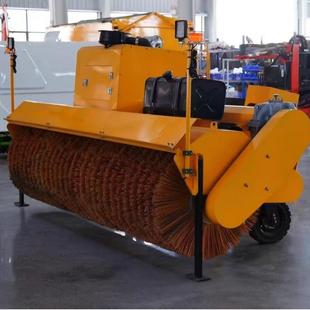 大型清雪滚刷推雪板车载式雪滚扫雪机市政除雪抛雪设备扫雪机刷片