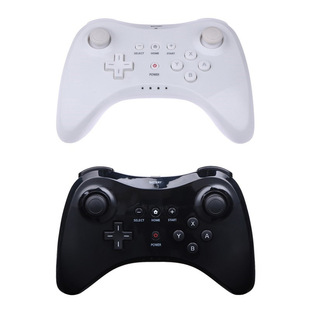 兼容Wii U主机 Wii U Pro无线蓝牙游戏手柄 黑色白色