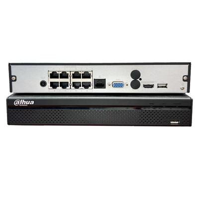 DAHUA 8CH POE NVR 1U 8PoE 1HDD Lite Network Video Recorder