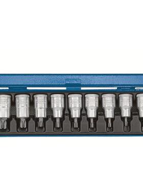 德国 GEDORE吉多瑞 6150050 1/2”旋具头套筒套装9pcs INX 19 PM