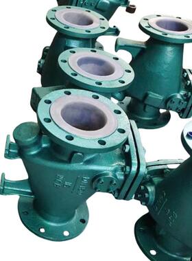 HH44F46-16C衬氟微阻缓闭式止回阀化工耐酸碱腐蚀微阻缓闭止回阀