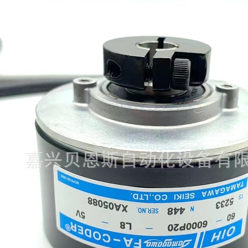 TS5233N448 OIH60-6000P20-L8-5V多摩川电梯用编码器通孔直轴现货