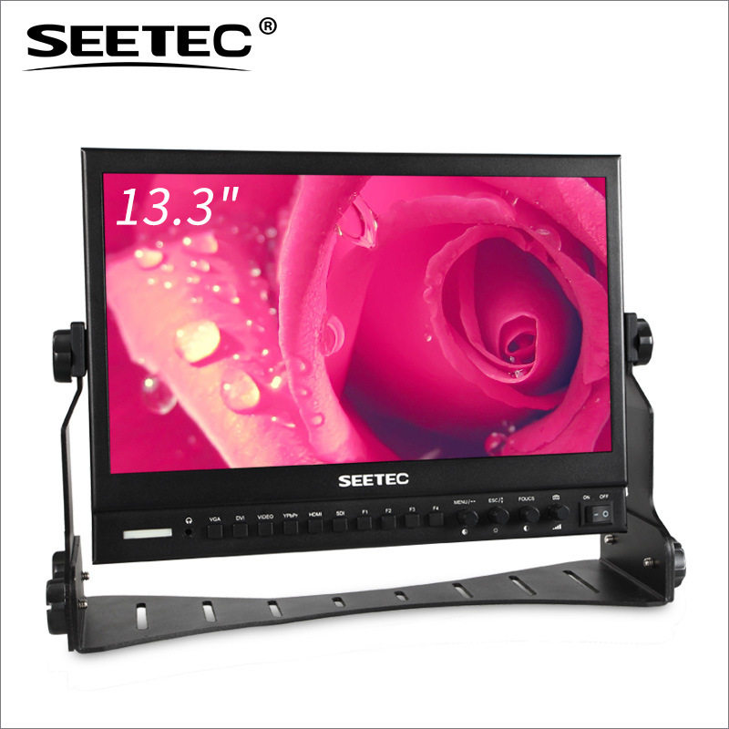 SEETEC 广播级全高清传媒影视监视器IPS屏铝壳P133-9HSD 峰值对焦