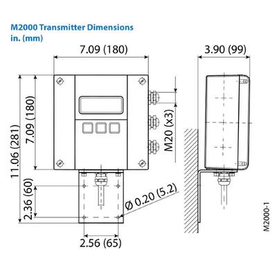 供应德国Badger Meter Europa电磁流量计M2000