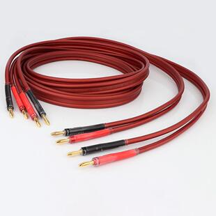 加厚镀银主扬声器电缆HIFI升级音频扬声器电缆扬声器电缆