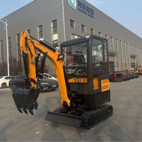 HT20农用小型履带挖机工厂直售迷你挖机出口波兰2吨液压挖机